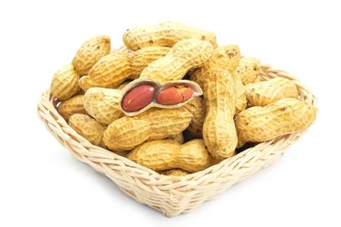 Dried peanuts Stock Photos