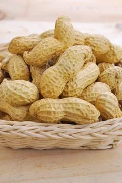 Dried peanuts Stock Photos