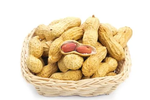 Dried peanuts Stock Photos