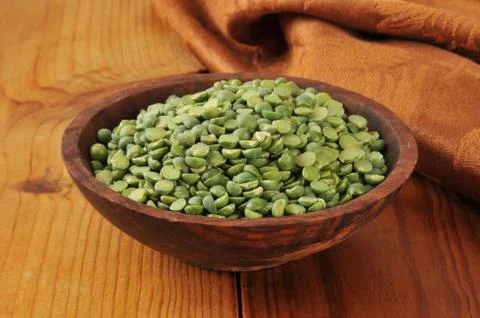 Dried peas Stock Photos