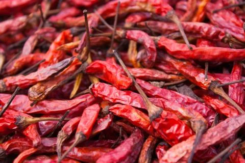 Dried pepper Stock Photos