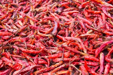 Dried pepper Stock Photos