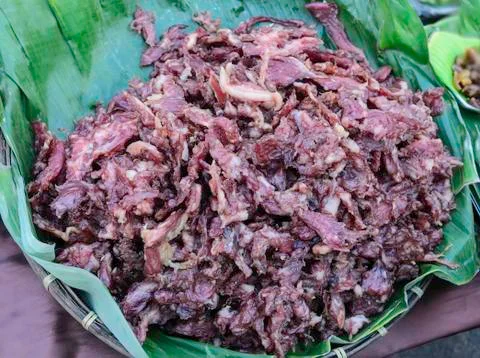 Dried pork Stock Photos