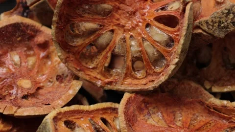 Dried quince fruit Stock Footage 286779739