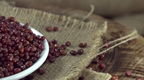 Dried Read Beans (not loopable) Vídeos de archivo 49083020