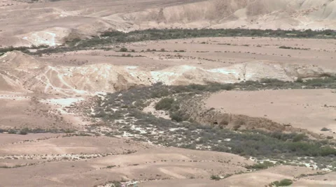 A dried up river  Stock Footage 1807385