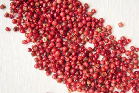 Dried rose pepper Stock Photos
