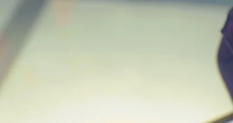 Dried rosebud on led table background close up Stock Footage 86459897