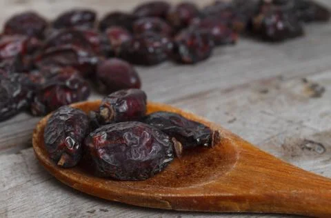 Dried rosehip Stock Photos