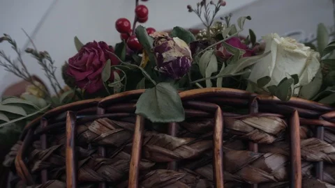 Dried roses Vidéo 106571549