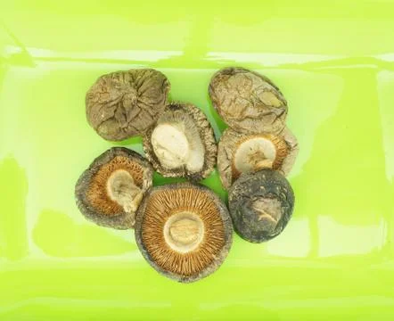Dried shiitake Stock Photos
