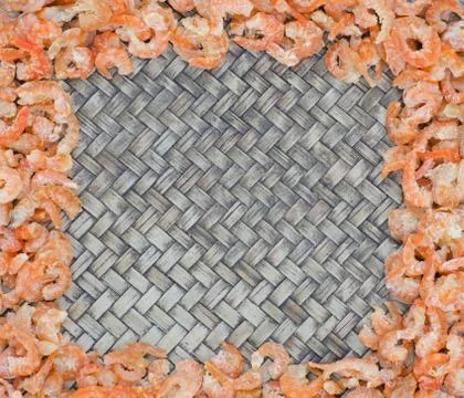 Dried shrimp Stock Photos