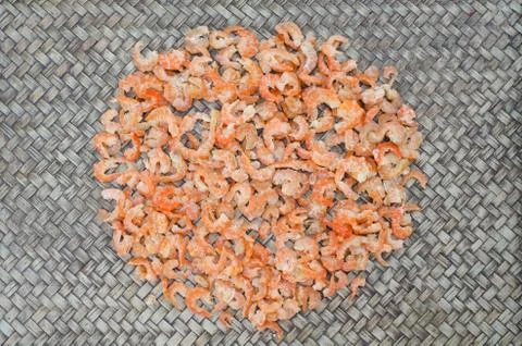 Dried shrimp Stock Photos