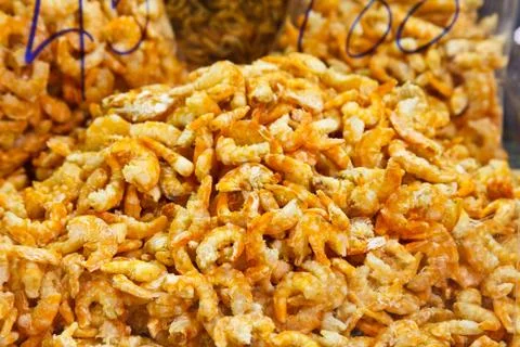 Dried shrimp Stock Photos