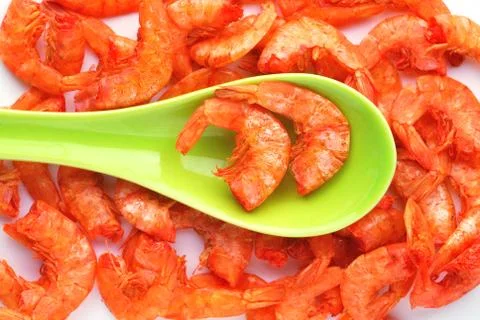 Dried shrimp Stock Photos
