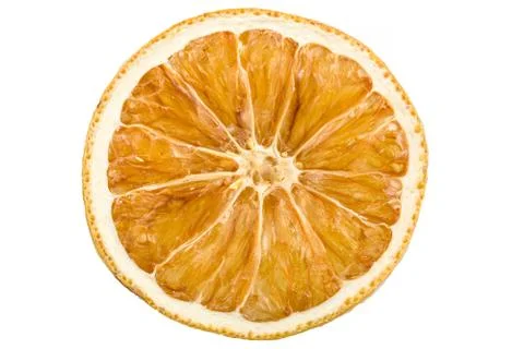 Dried slice of orange Stock Photos