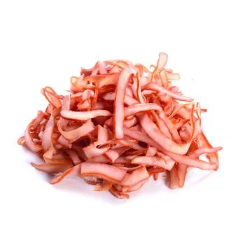 Dried squid isolated on white background Stock Photos