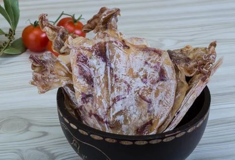 Dried squid Stock Photos