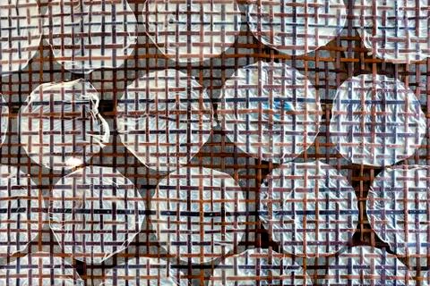 Dried starch sheets Stock Photos