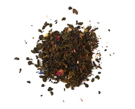 Dried tea leaves Stock Photos