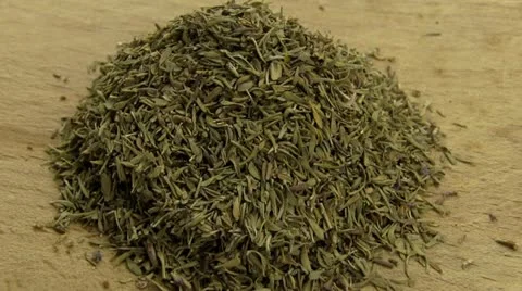 Dried thyme Stock-Footage 19459285