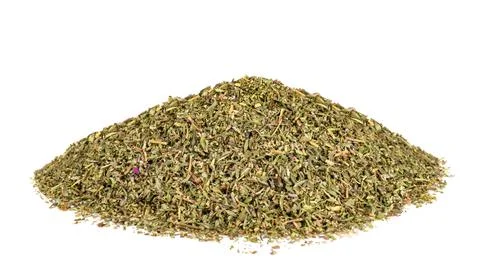Dried Thyme heap Stock Photos