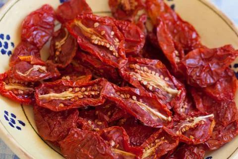 Dried tomatoes Foto stock