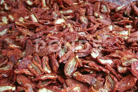 Dried tomatoes Stock Photos