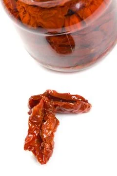 Dried tomatoes Stock Photos