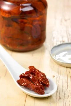 Dried tomatoes Stock Photos
