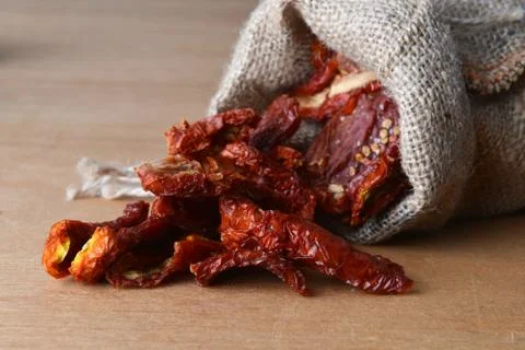Dried tomatoes Stock Photos