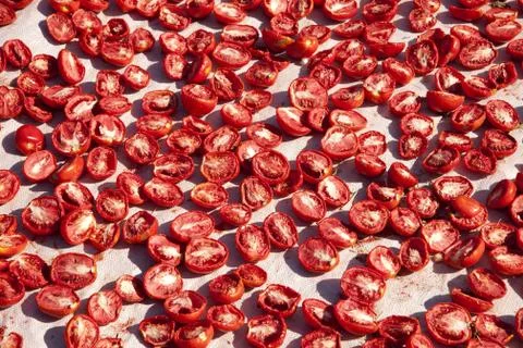 Dried tomatoes Stock Photos