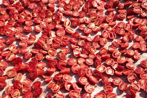Dried tomatoes Stock Photos