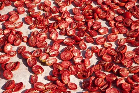 Dried tomatoes Foto stock