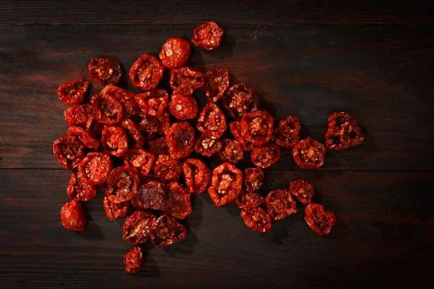 Dried tomatoes Fotos Stock