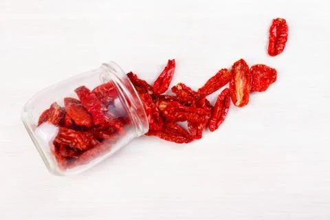 Dried tomatoes Stock Photos