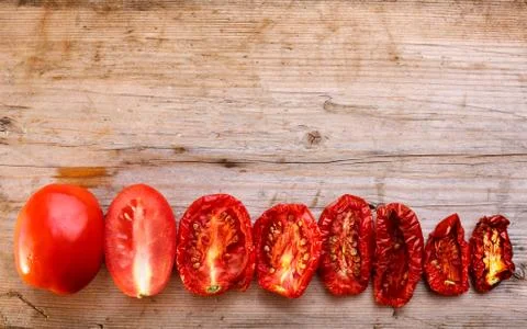 Dried tomatoes Stock Photos