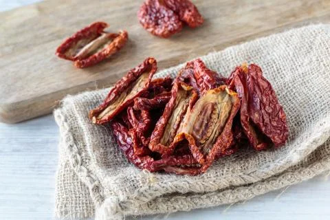 Dried tomatoes Stock Photos