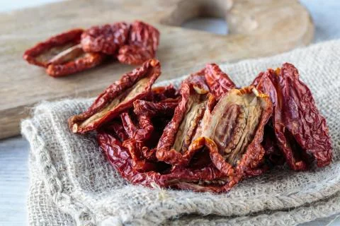 Dried tomatoes Stock Photos