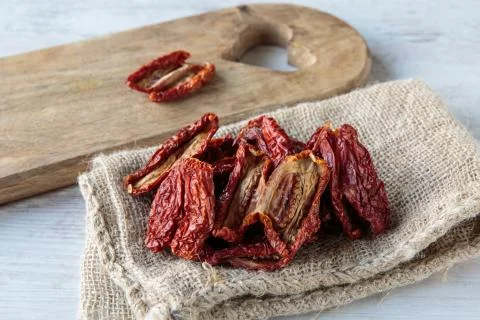 Dried tomatoes Stock Photos