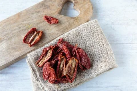 Dried tomatoes Stock Photos