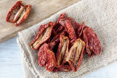 Dried tomatoes Stockfoto's