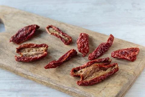 Dried tomatoes Stock Photos