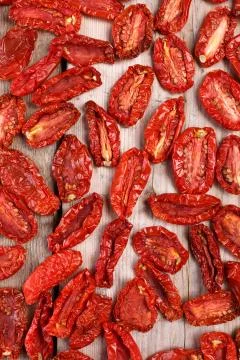 Dried tomatoes Stock Photos