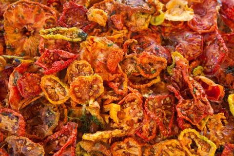 Dried tomatoes Stock Photos