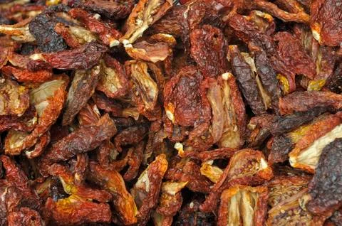 Dried tomatoes Stock Photos