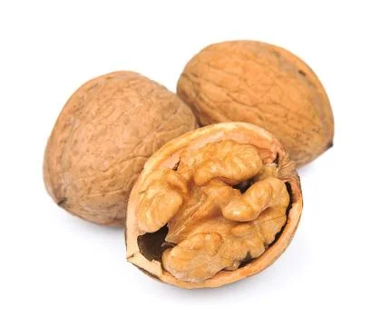 Dried walnut Stock Photos