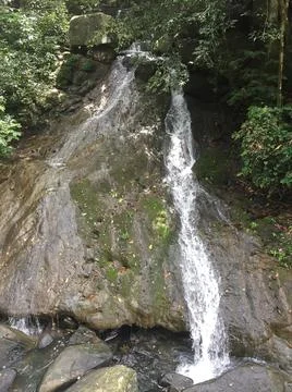 Dried waterfall Stock Photos