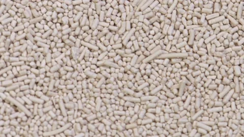 Dried Yeast Pellets Video stock 134654035