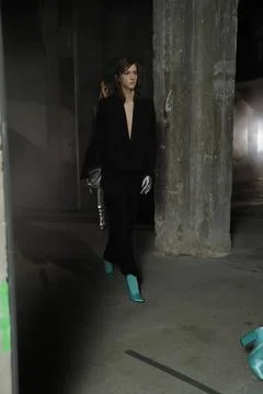  Dries van Noten backstage at Paris Fashion Week Autumn Winter 2019 Dries ... Foto stock